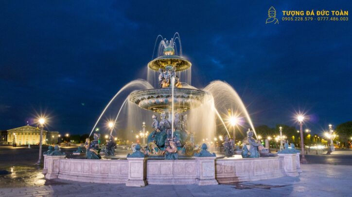 Các loại đài phun nước phổ biến