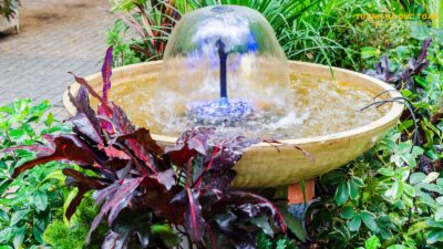 Mẫu Đài Phun Nước mini sân vườn đẹp