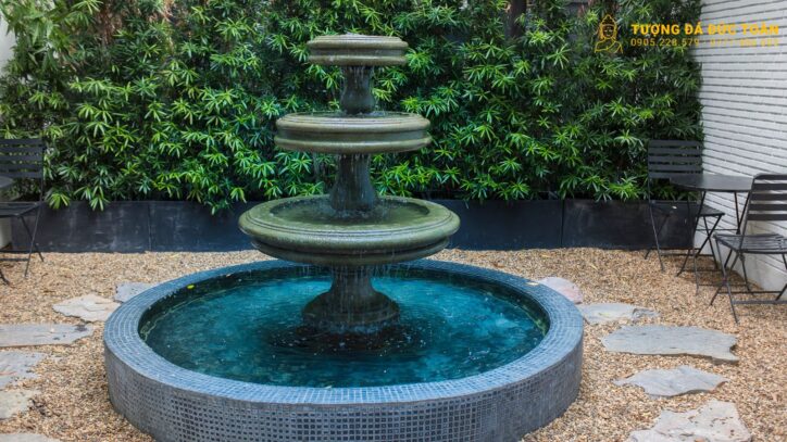 Cấu tạo đài phun nước mini sân vườn